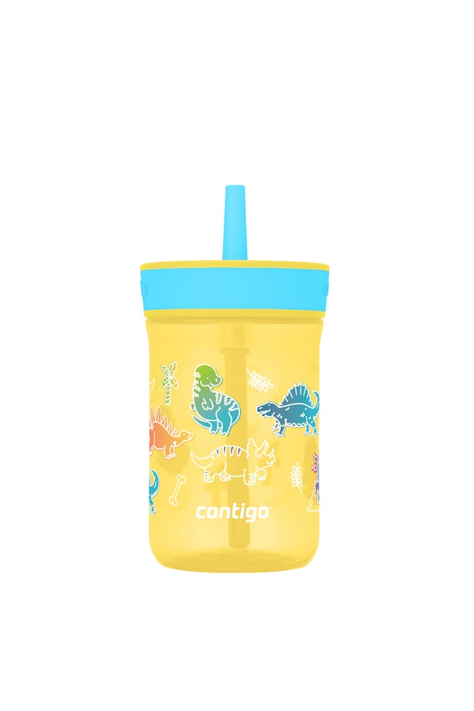 Kids’ Leighton Straw Tumbler with Spill-Proof Leak-Proof Lid, 14oz D5