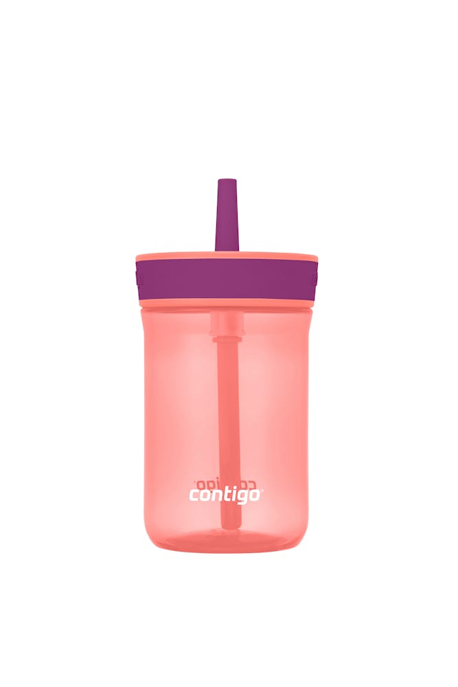 Kids’ Leighton Straw Tumbler with Spill-Proof Leak-Proof Lid, 14oz D5