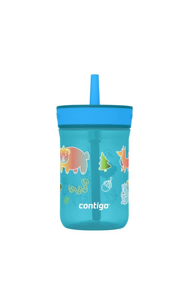 Kids’ Leighton Straw Tumbler with Spill-Proof Leak-Proof Lid, 14oz D5